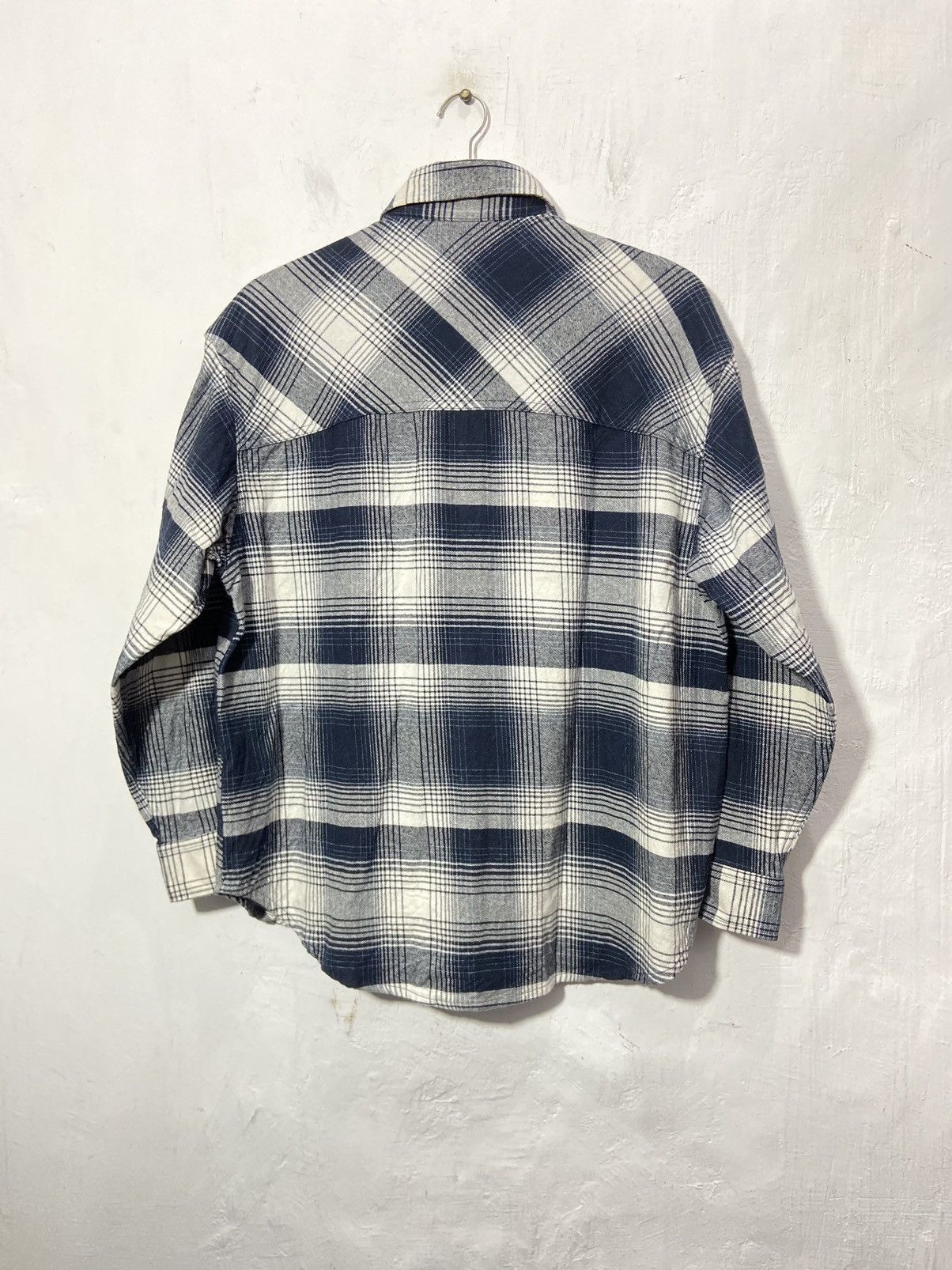 Flannel × Japanese Brand H&M Flannel Outer Shirt Y2K Style Size US L / EU 52-54 / 3 - 10 Thumbnail