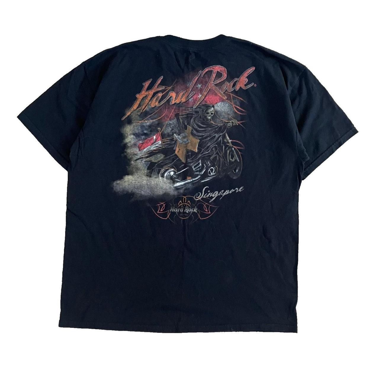 Hard Rock Cafe Hard Rock Cafe T-Shirt Singapore Black Double-Sided Size US XL / EU 56 / 4 - 1 Thumbnail