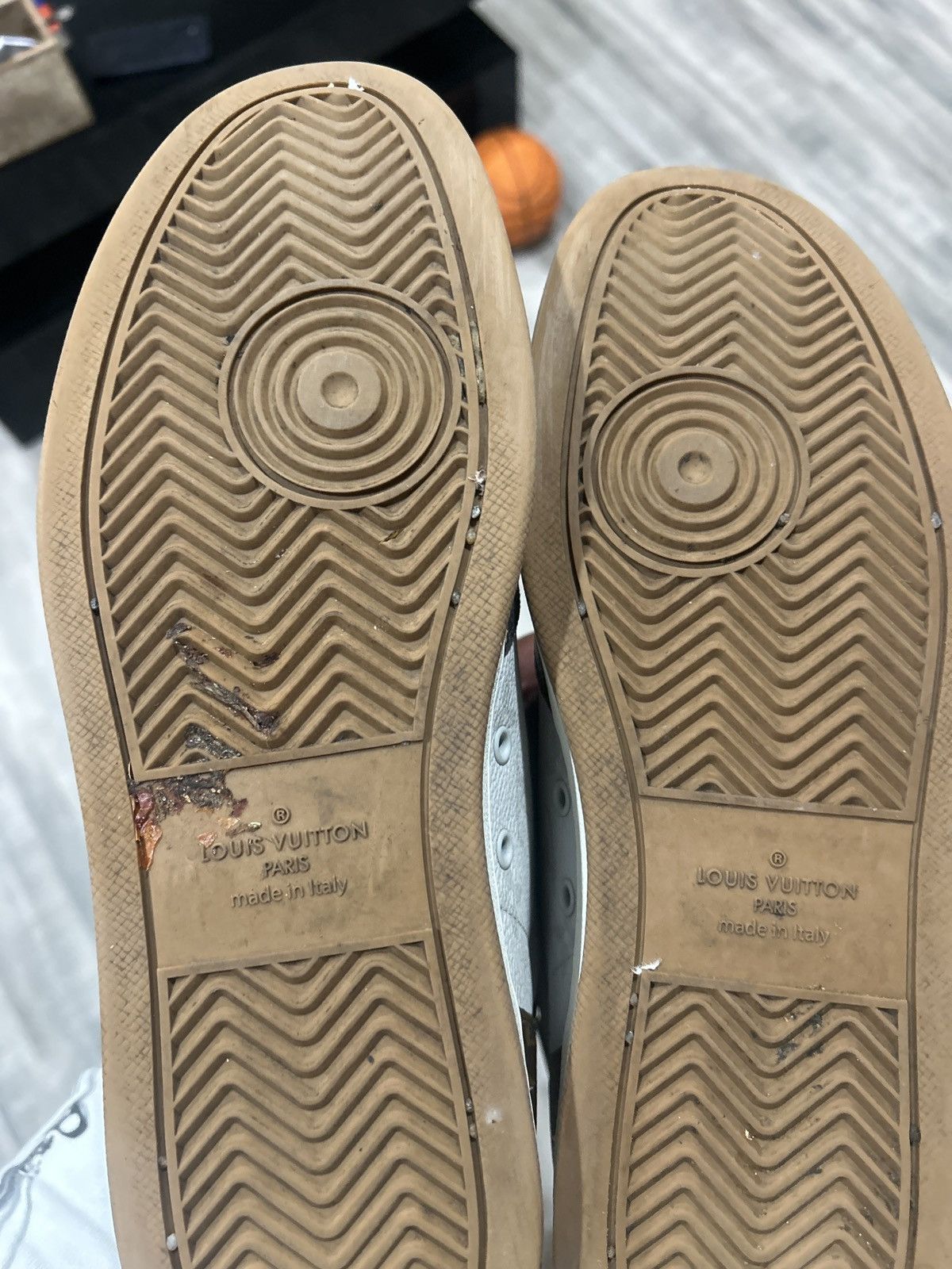 Louis Vuitton Louis Vuitton Rivoli High Black/White/Brown 'Tri-Color' Size US 9 / EU 42 - 7 Thumbnail