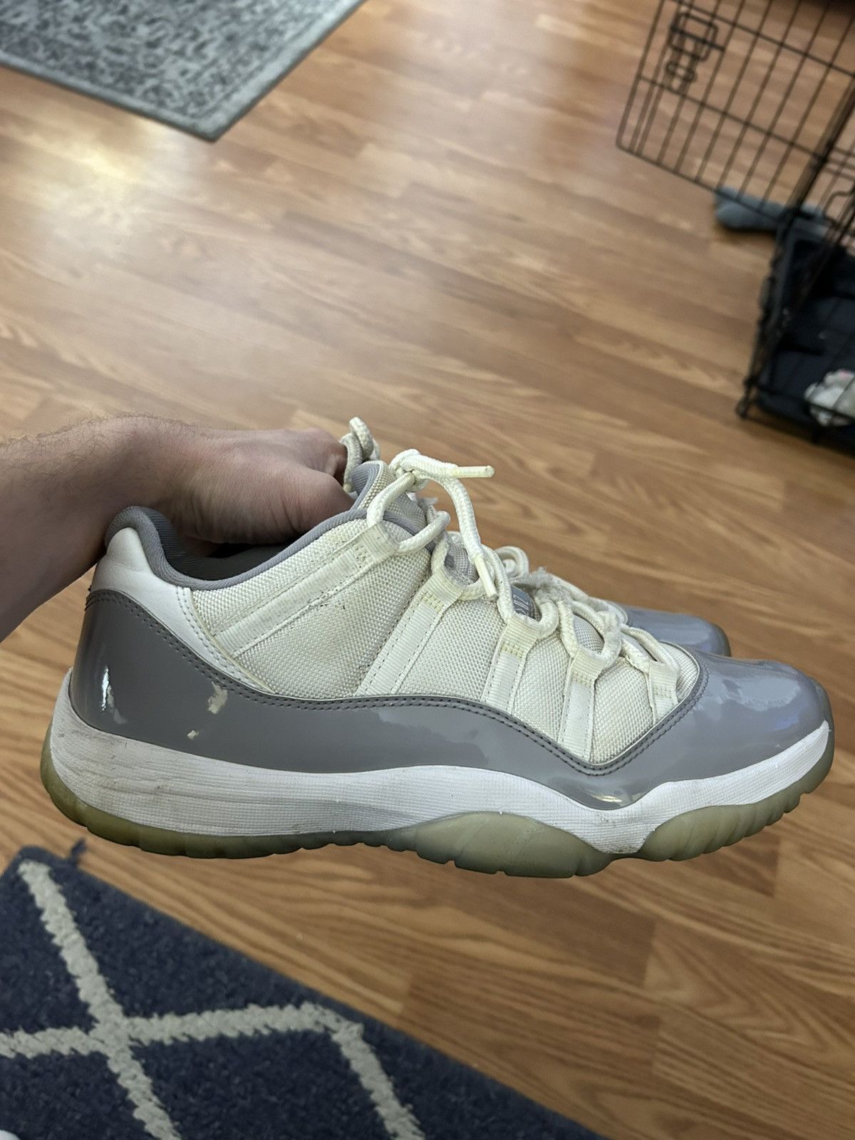 Jordan Brand Cement grey 11s Size US 11 / EU 44 - 1 Thumbnail
