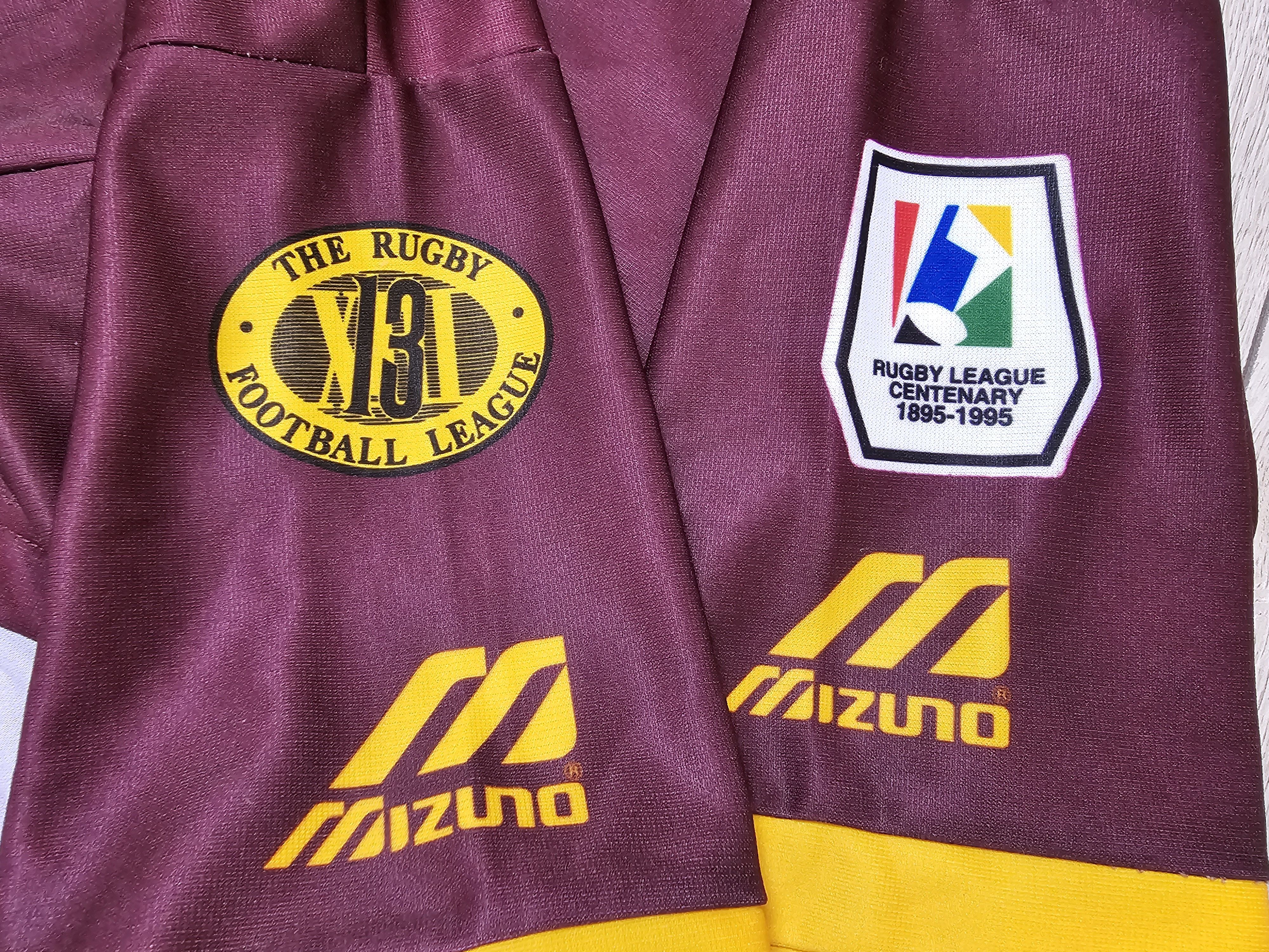 Vintage VINTAGE HUDDERSFIELD R.L.F.C.1995 RUGBY JERSEY ENGLAND RUGBY Size US XXL / EU 58 / 5 - 6 Thumbnail