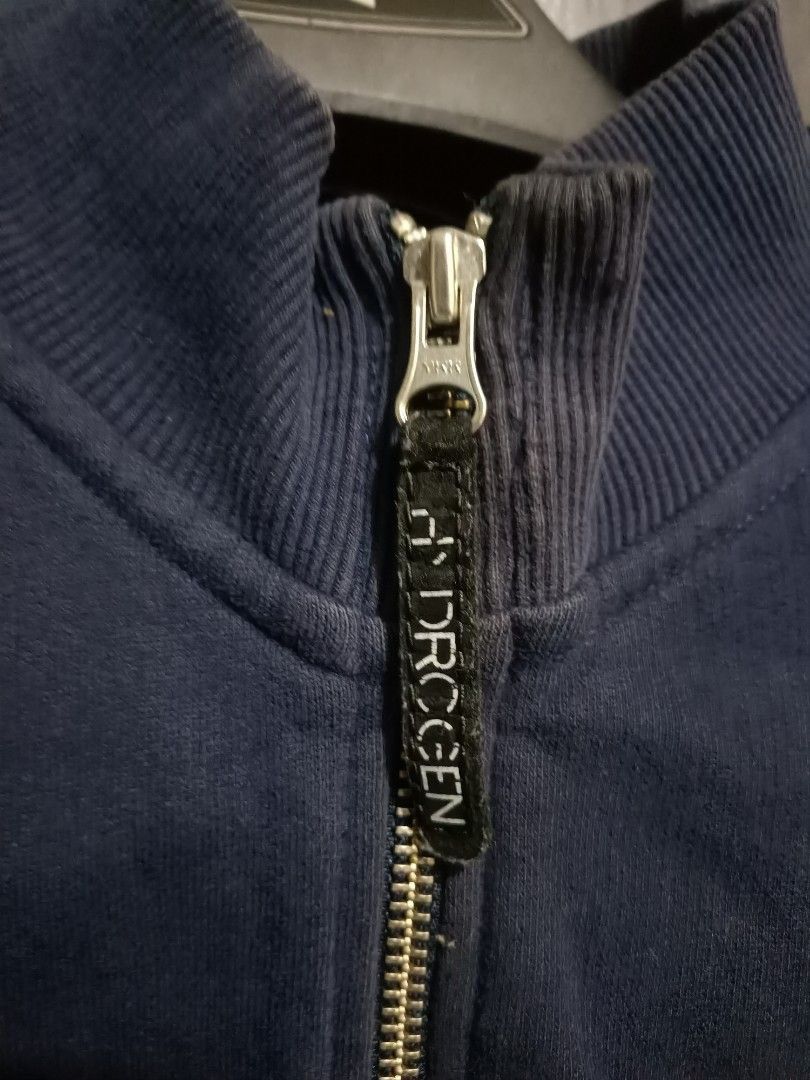 HYDROGEN Hydrogen Navy Zip Sweater w/ Camo Tape Size US M / EU 48-50 / 2 - 3 Thumbnail