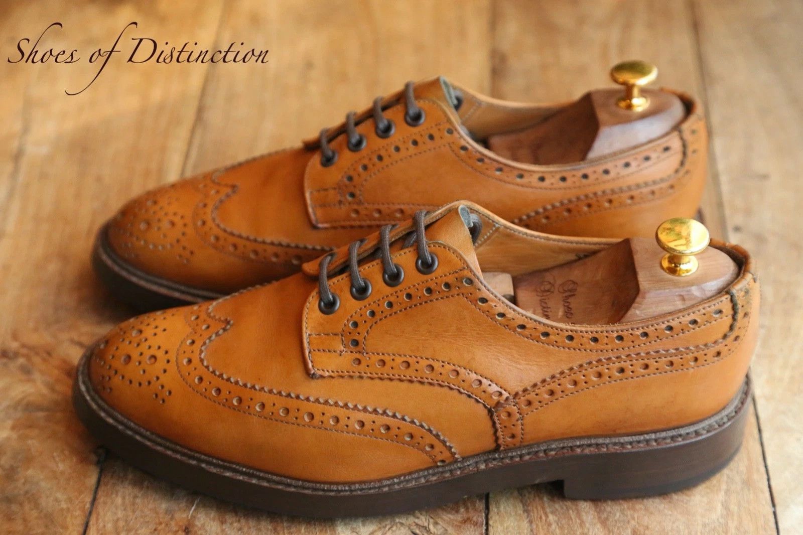 Tricker's Tricker’s Bourton country brogue derby shoes (England) Size US 9.5 / EU 42-43 - 2 Thumbnail