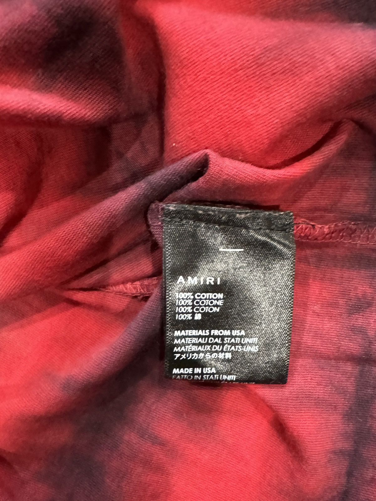 Amiri AMIRI T-SHIRT SIZE XS Size US XS / EU 42 / 0 - 4 Thumbnail