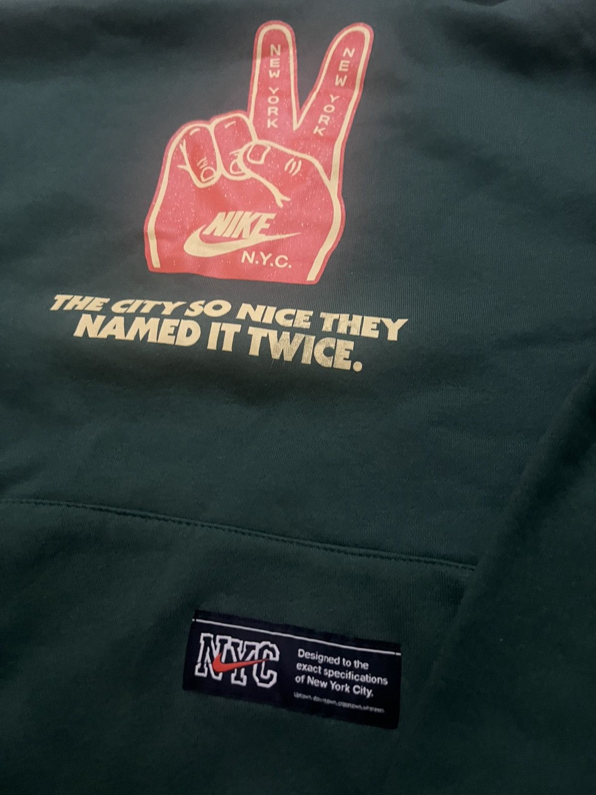 Nike Nike NYC New York city hoodie Size US L / EU 52-54 / 3 - 2 Thumbnail
