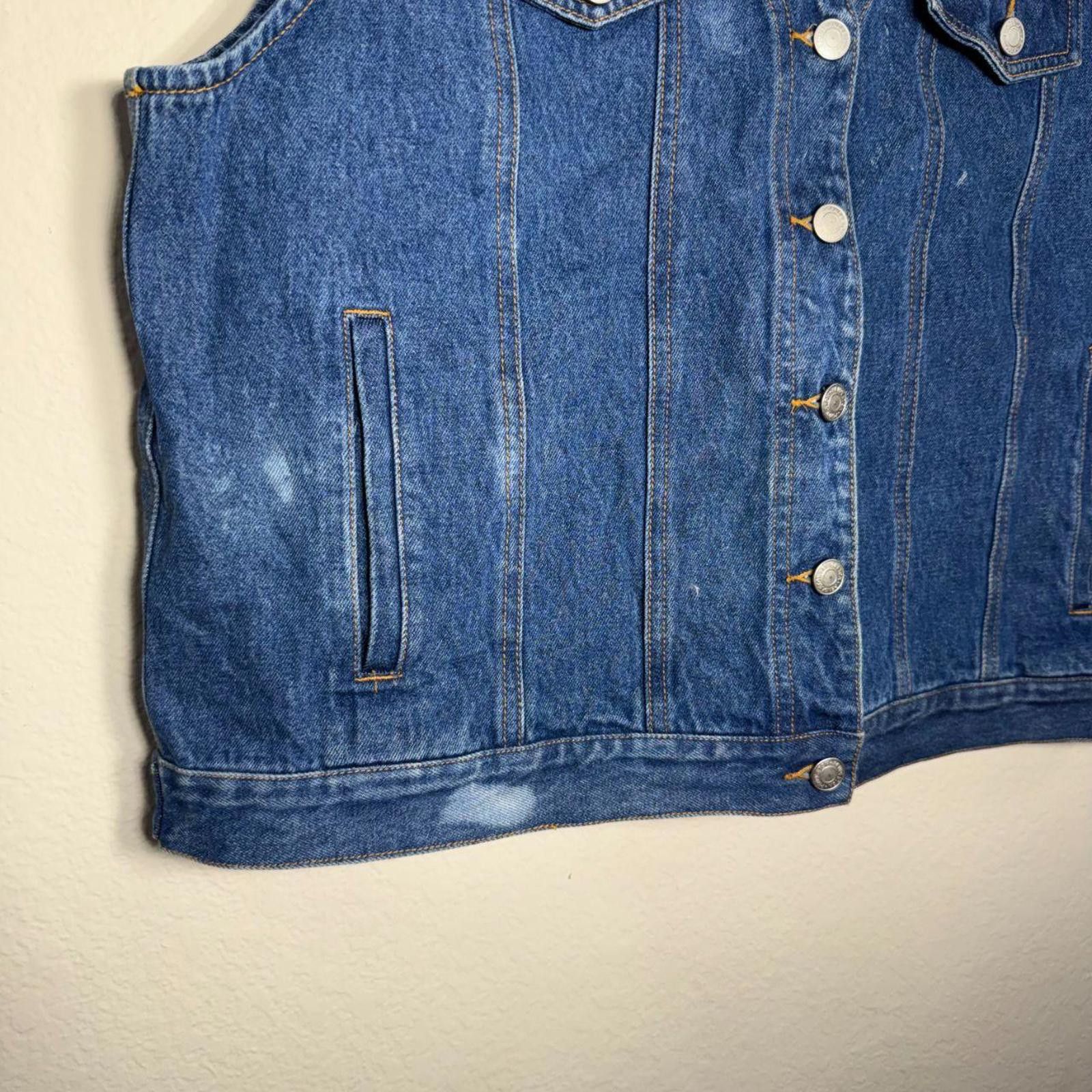 Pendleton Pendleton Vest Women's XL Blue Vintage Wool Denim Bandana Size XL / US 12-14 / IT 48-50 - 2 Thumbnail