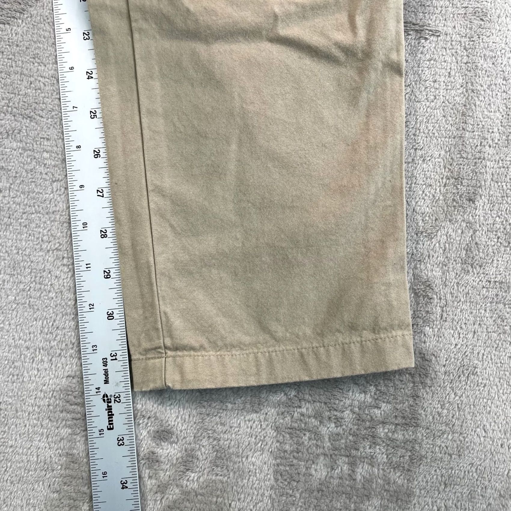 Simon Miller Simon Miller Chino Pants Men 34x32 Beige Straight Leg Designer Office Casual Jeans Size US 34 / EU 50 - 6 Thumbnail