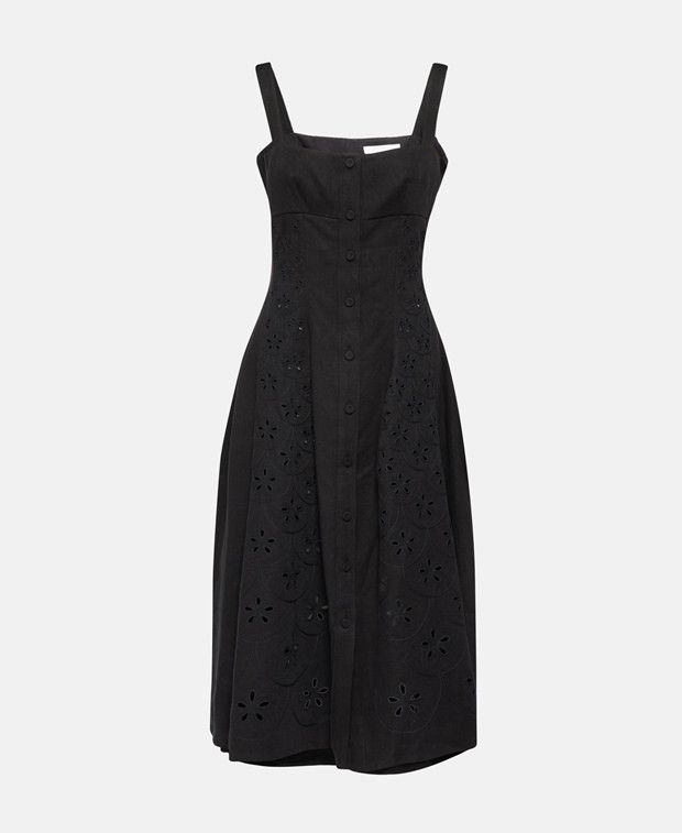 ワンピース CHLOE BLACK/GOLD MINI DRESS IN LAME BLEND Chloe Chloe Black/Gold Mini Dress In Lame Blend | Grailed