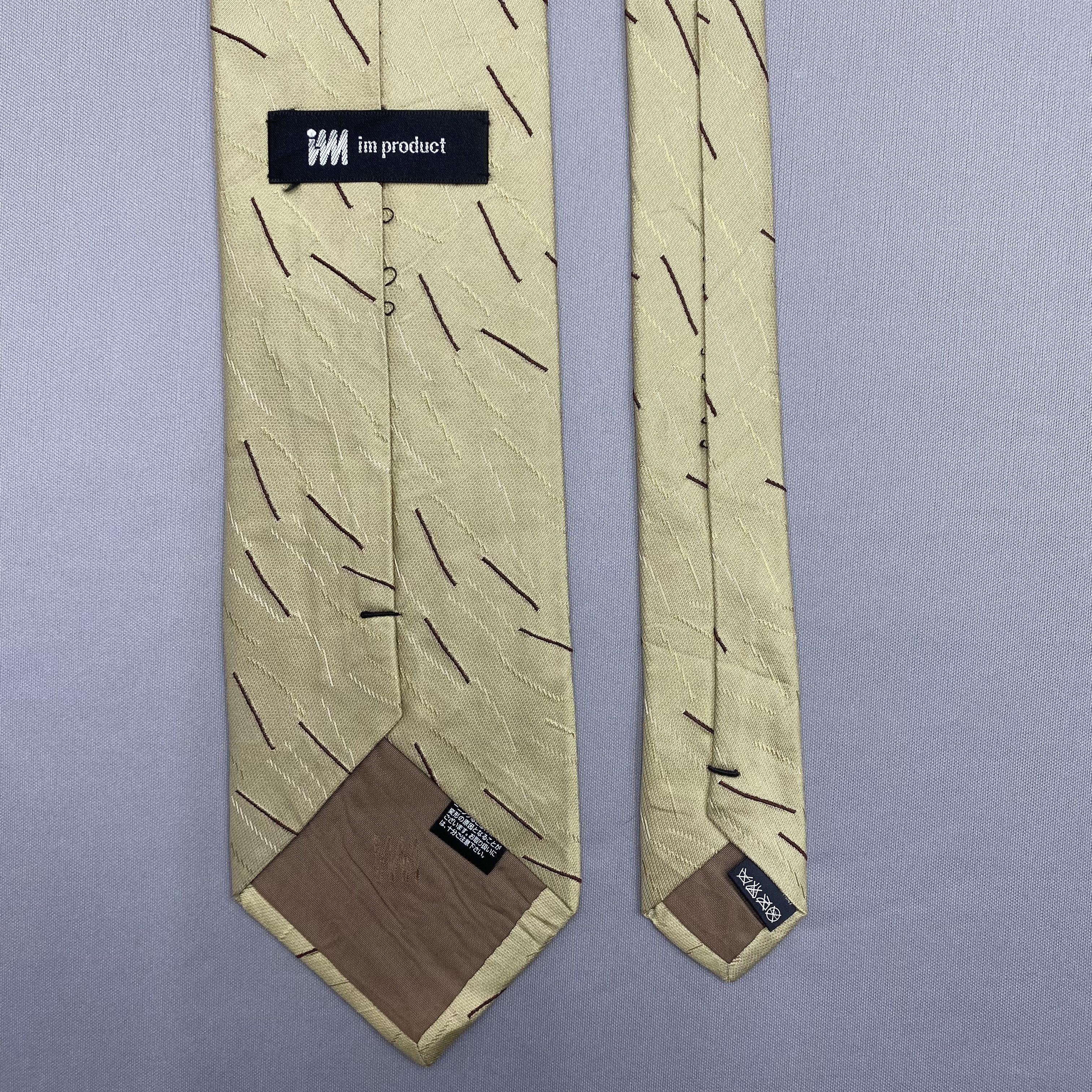 Issey Miyake Vintage Issey Miyake SILK Necktie Cravate Pure Silk Neck Tie Size ONE SIZE - 6 Thumbnail