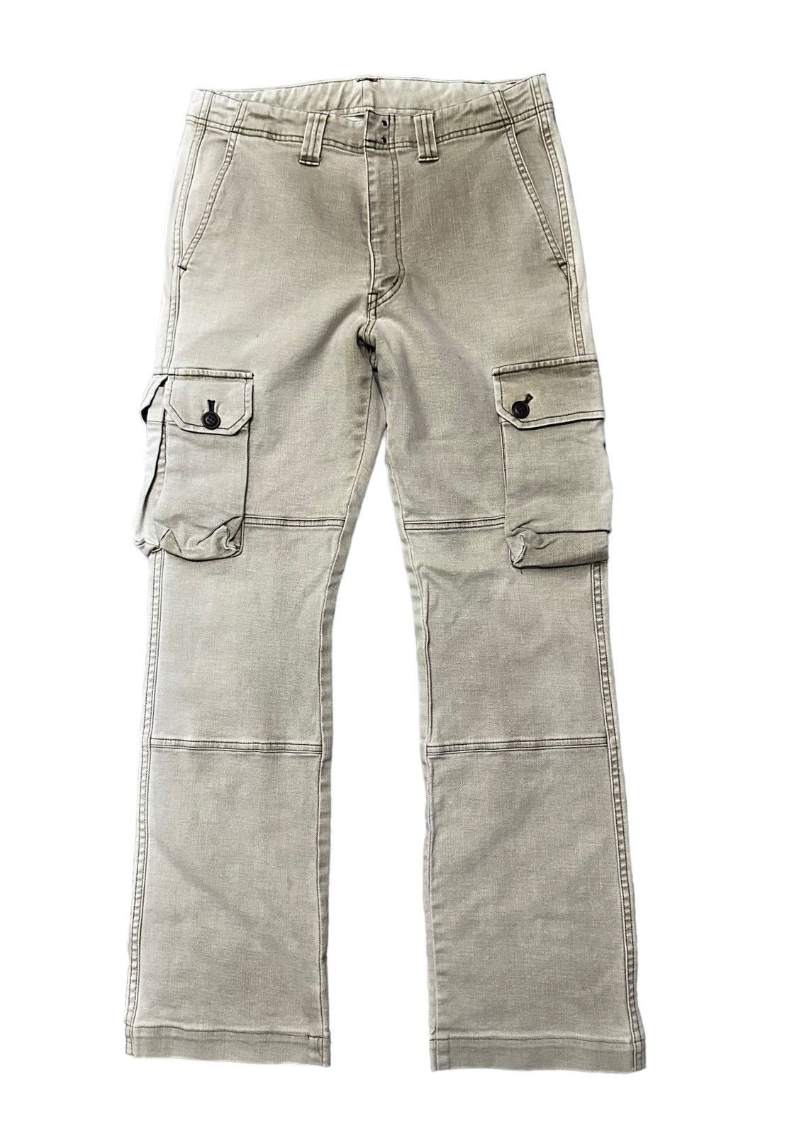 Vintage Men bigi flared cargo pants Size US 31 - 5 Thumbnail