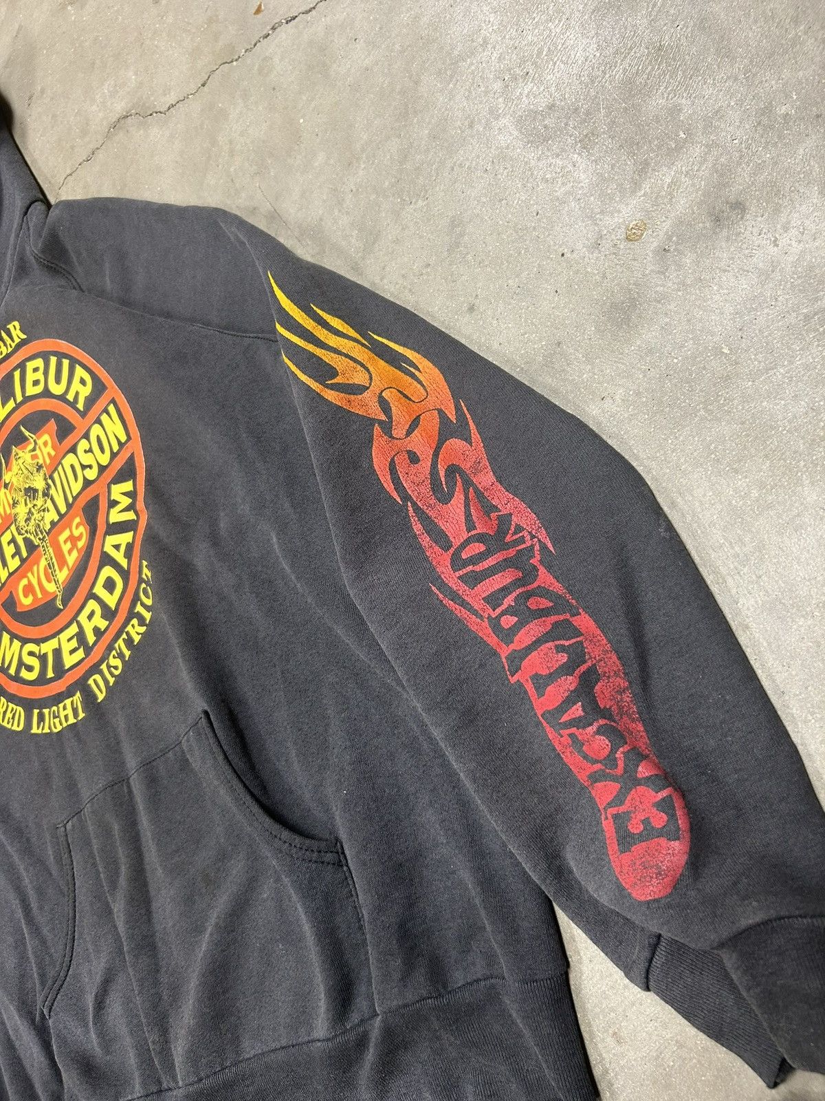 Harley Davidson Vintage Harley Davidson Hoodie Size US L / EU 52-54 / 3 - 3 Thumbnail