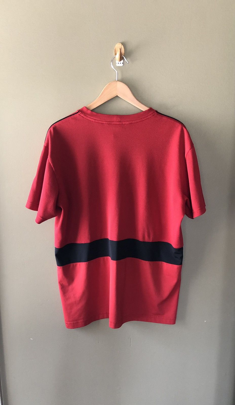 Nike × Vintage CRZY 🔥 Y2K Nike Center Swoosh shirt/jersey Size US L / EU 52-54 / 3 - 2 Thumbnail