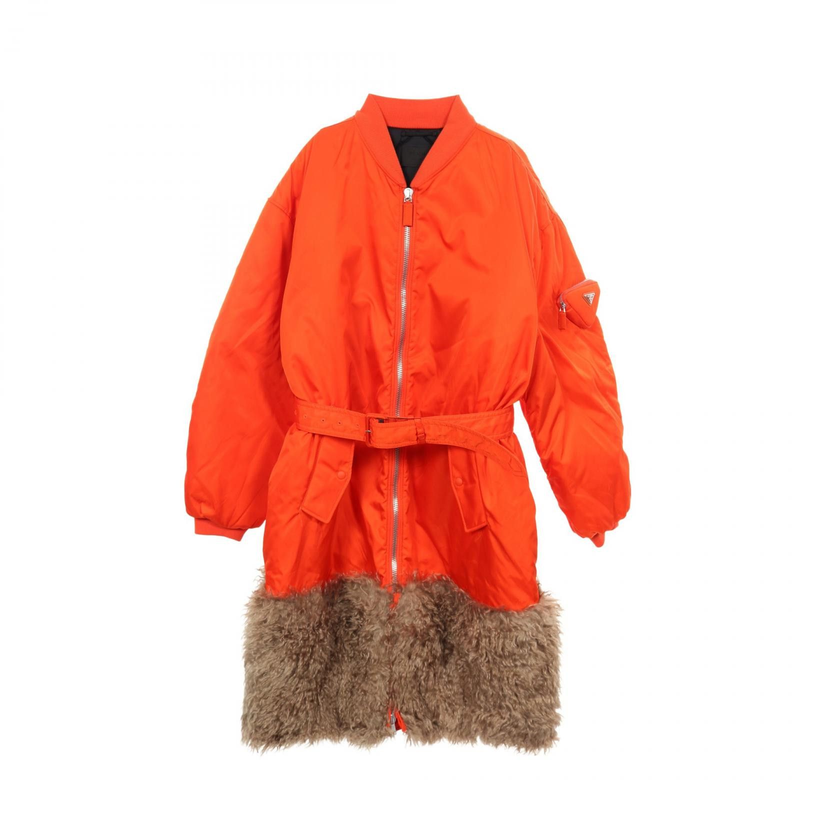 Prada Prada Prada Re-Nylon Outerwear Textile Outerwear SG0094 DUTY FREE for USA Size ONE SIZE - 1 Thumbnail