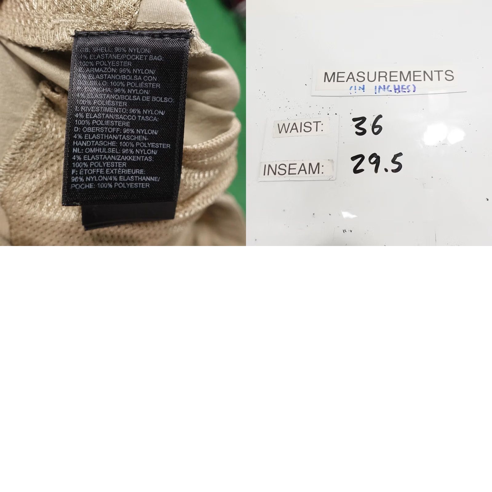 The North Face The North Face Pants Mens 36 Beige Convertible Cargo Hiking Stretch Nylon Size US 36 / EU 52 - 8 Thumbnail