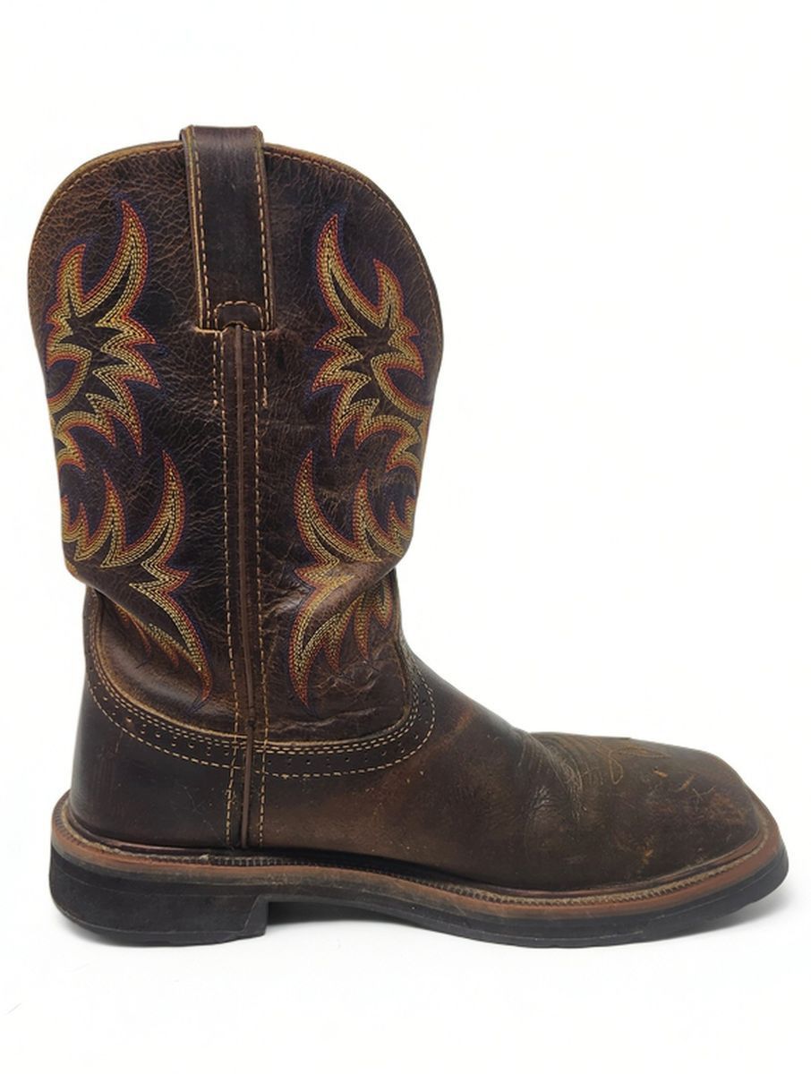 Justin Justin Original Workboots WK4682 Square Toe Steel Toe Sz 8D Size US 8 / EU 41 - 5 Thumbnail