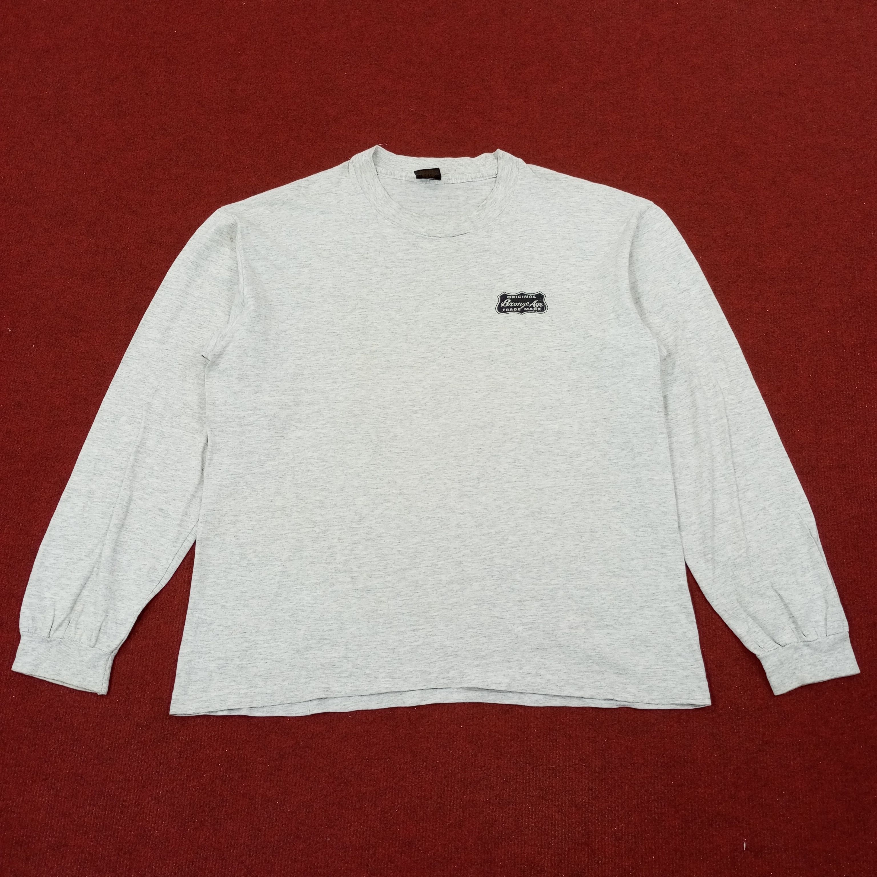 Vintage Bronze Age Surfing Skater Style Streetwear Tshirt Size US L / EU 52-54 / 3 - 3 Thumbnail