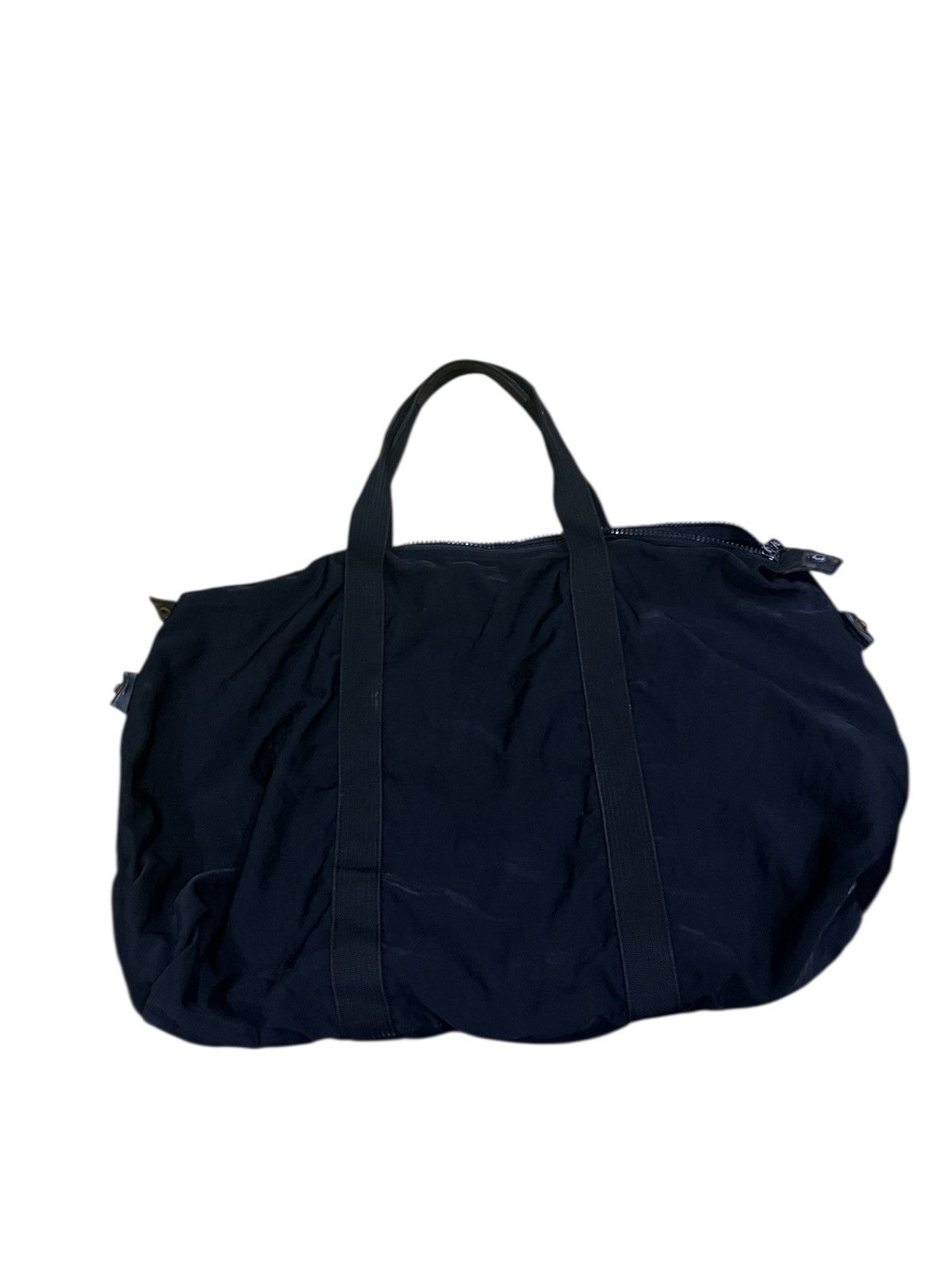 Yohji Yamamoto Y’SACCS YOHJI YAMAMOTO DUFFLE BAG NYLON LEATHER STRAP BLACK Size ONE SIZE - 6 Thumbnail