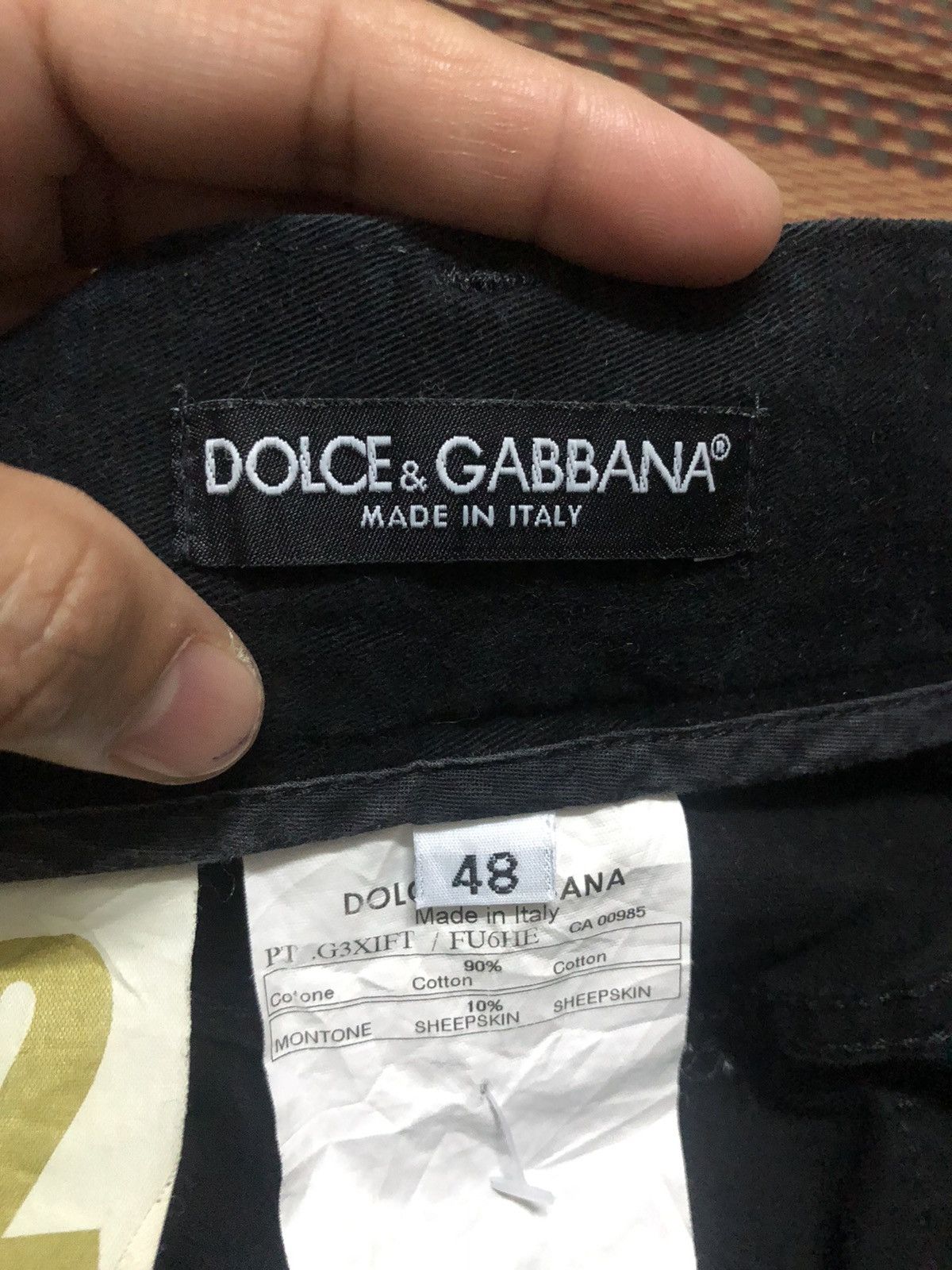 Designer × Dolce & Gabbana × Japanese Brand Denim Pant Dolce & Gabbana Size US 34 / EU 50 - 8 Thumbnail