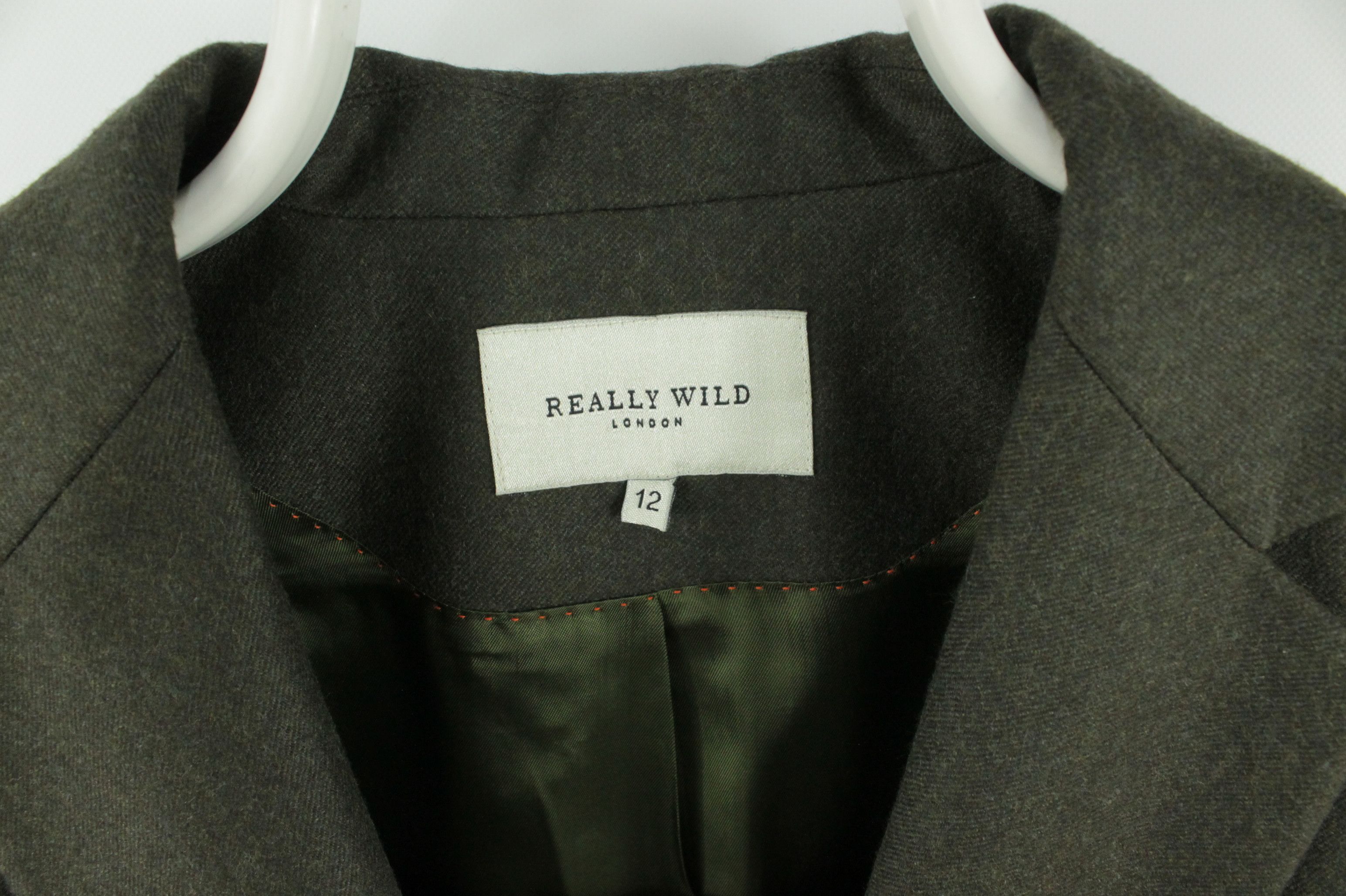 Other Really Wild Lavat Wool Single Breasted Blazer Jacket Size M / US 6-8 / IT 42-44 - 3 Thumbnail
