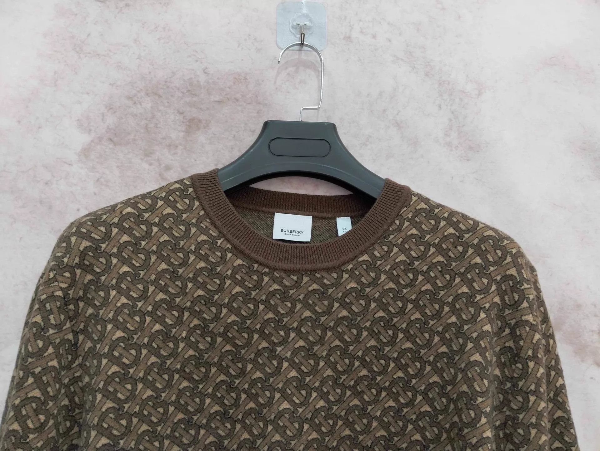 Burberry Burberry Allover Print Wool Pullover XL 95 New Size XL / US 12-14 / IT 48-50 - 3 Thumbnail