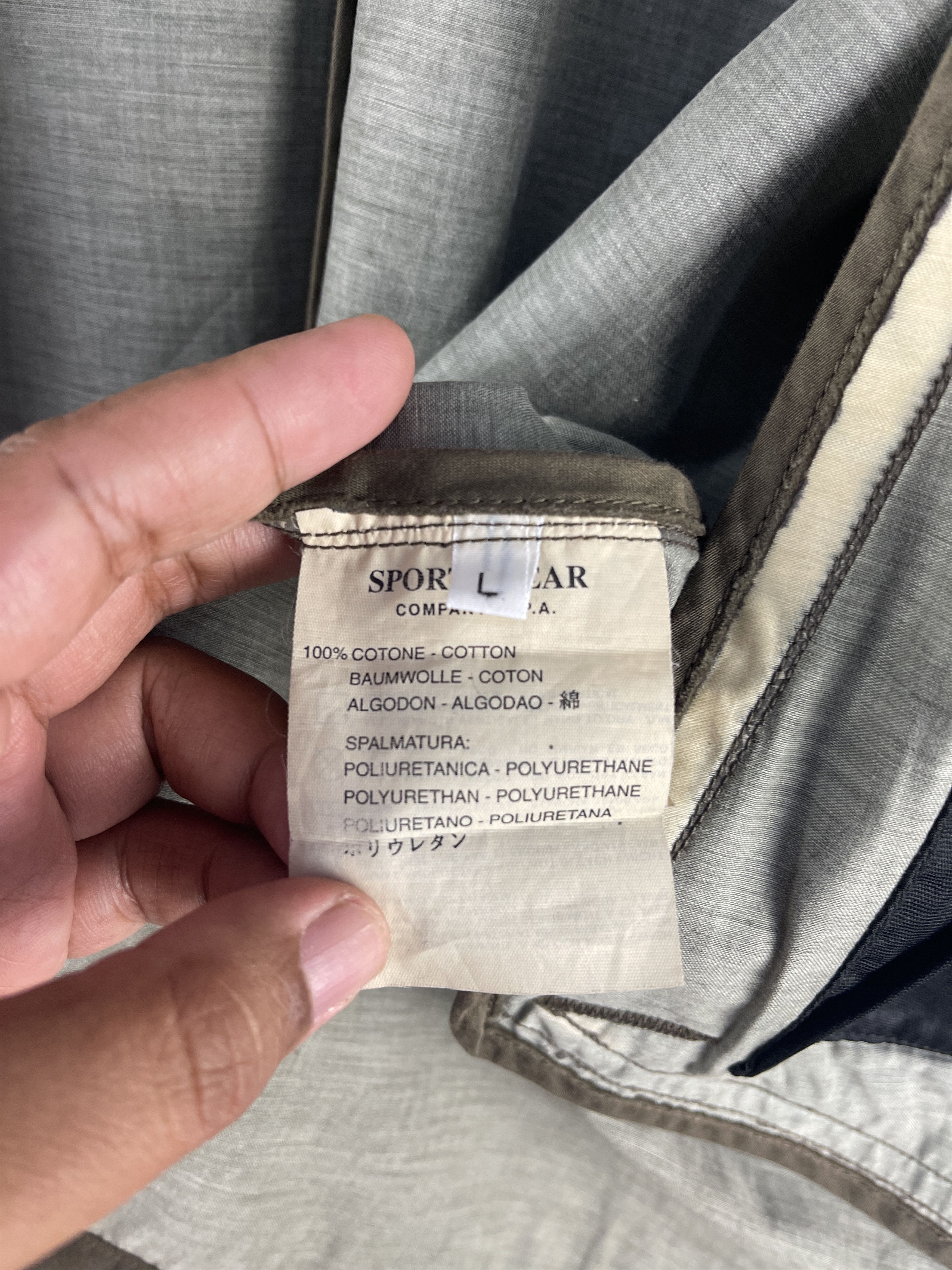 Stone Island Vintage Stone Island Raso Gommato Jacket Size US L / EU 52-54 / 3 - 17 Thumbnail