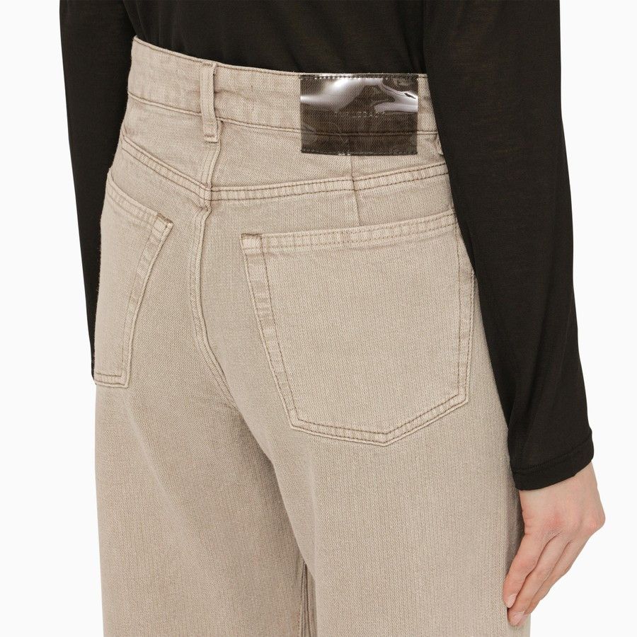 Our Legacy o1d2blof0924 Denim Jeans Belt In Beige Size 29" - 5 Thumbnail
