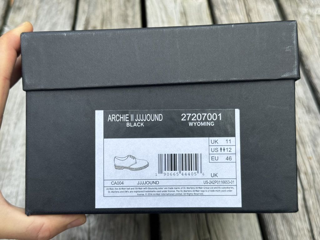 Dr. Martens × JJJJound 2021 Archie II Leather (Made in UK) Size US 12 / EU 45 - 7 Thumbnail