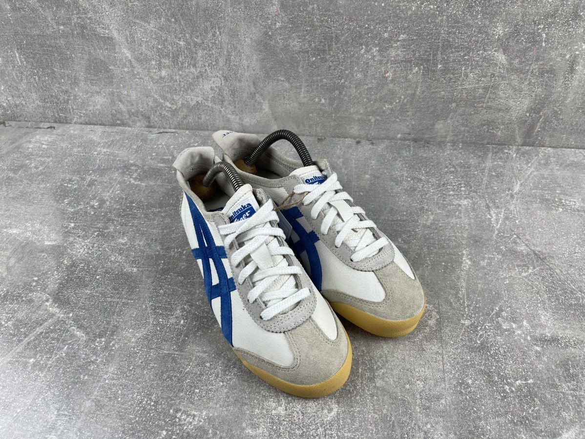 Onitsuka Tiger × Vintage Vintage Onitsuka Tiger Mexico 66 Le Vin Leather Sneakers Size US 8 / IT 38 - 3 Thumbnail
