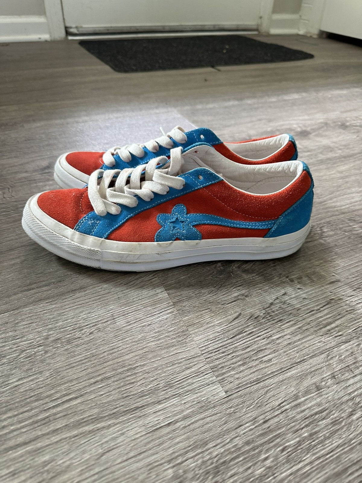 Converse golf le fashion fleur blue red