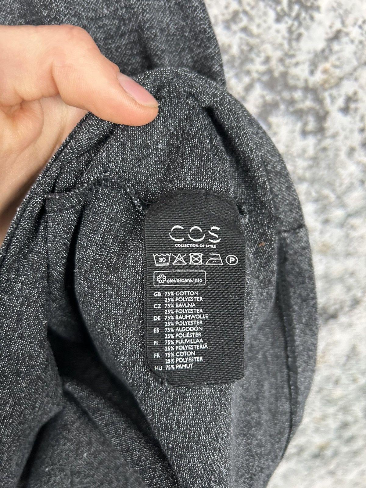 Cos COS Avant Garde Designer Basic Minimalist Scandinavia Tee Size US M / EU 48-50 / 2 - 4 Thumbnail