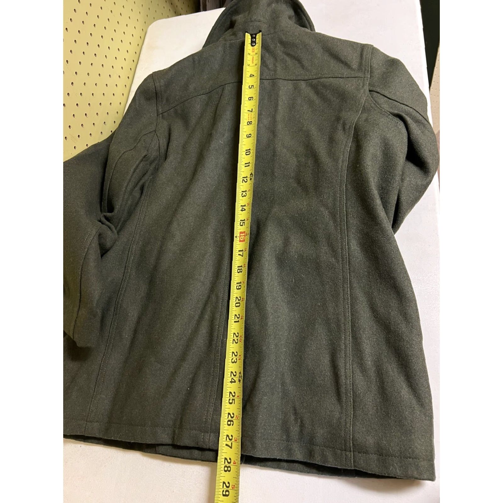American Eagle Outfitters **Women's Green Wool Blend Pea Coat American Eagle Outfitters Large** User: Women's Green Wool Blend Pea Coat American Eagle Outfitters Large Size L / US 10 / IT 46 - 5 Thumbnail