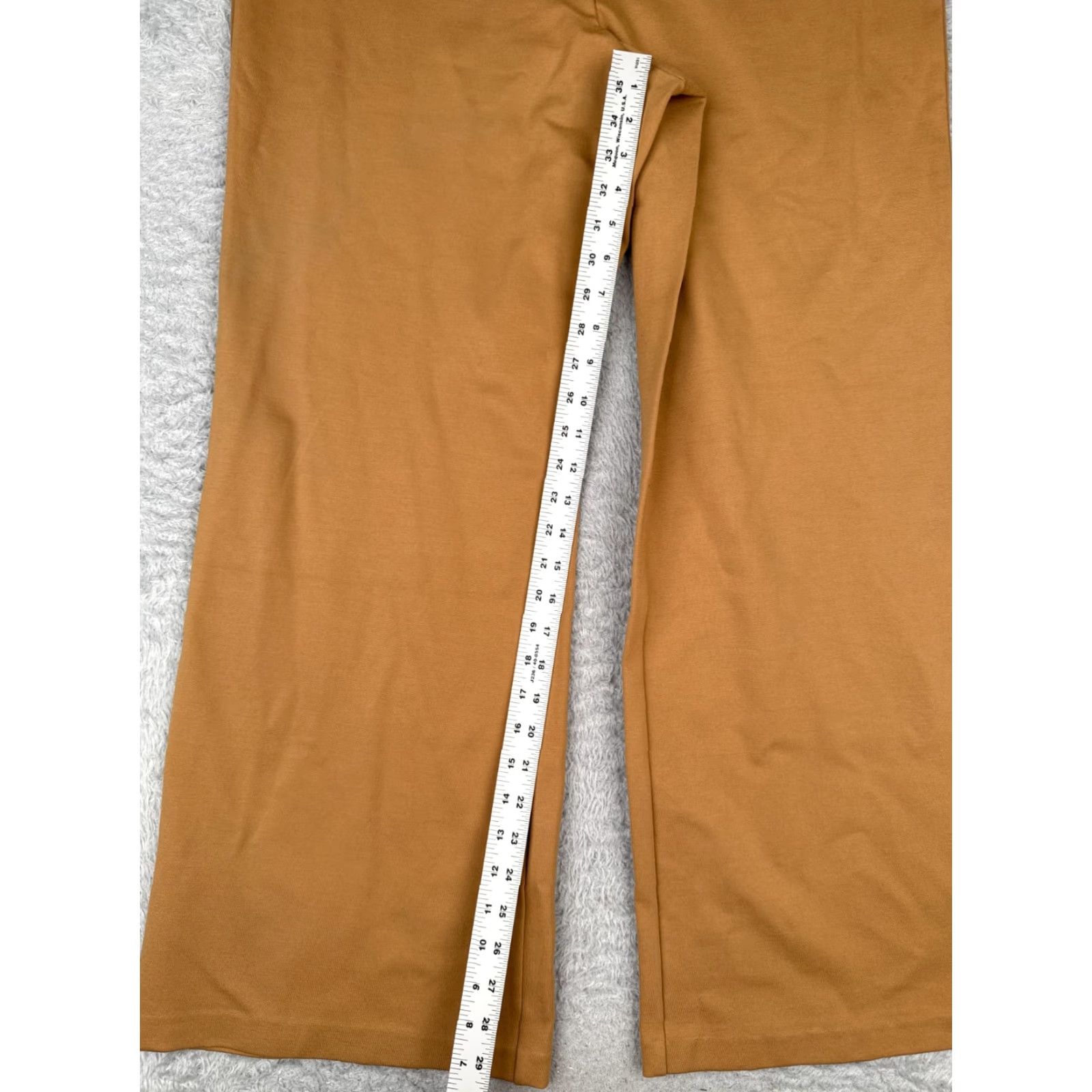 DKNY DKNY Women Pants XL Brown Wide Leg Elastic Waist Rayon Casual Size 40" / US 18 - 6 Thumbnail
