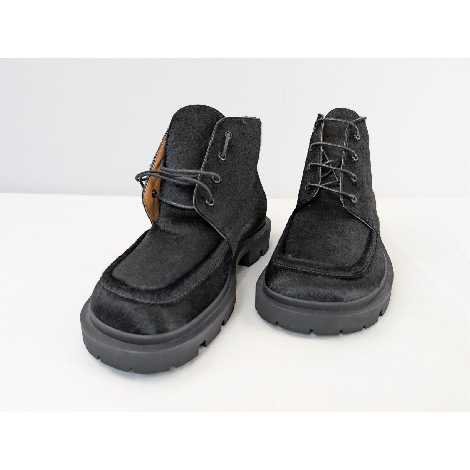 Maison Margiela o1rshd1 Calf Leather Ankle Boots in Black Size US 9 / EU 42 - 8 Thumbnail