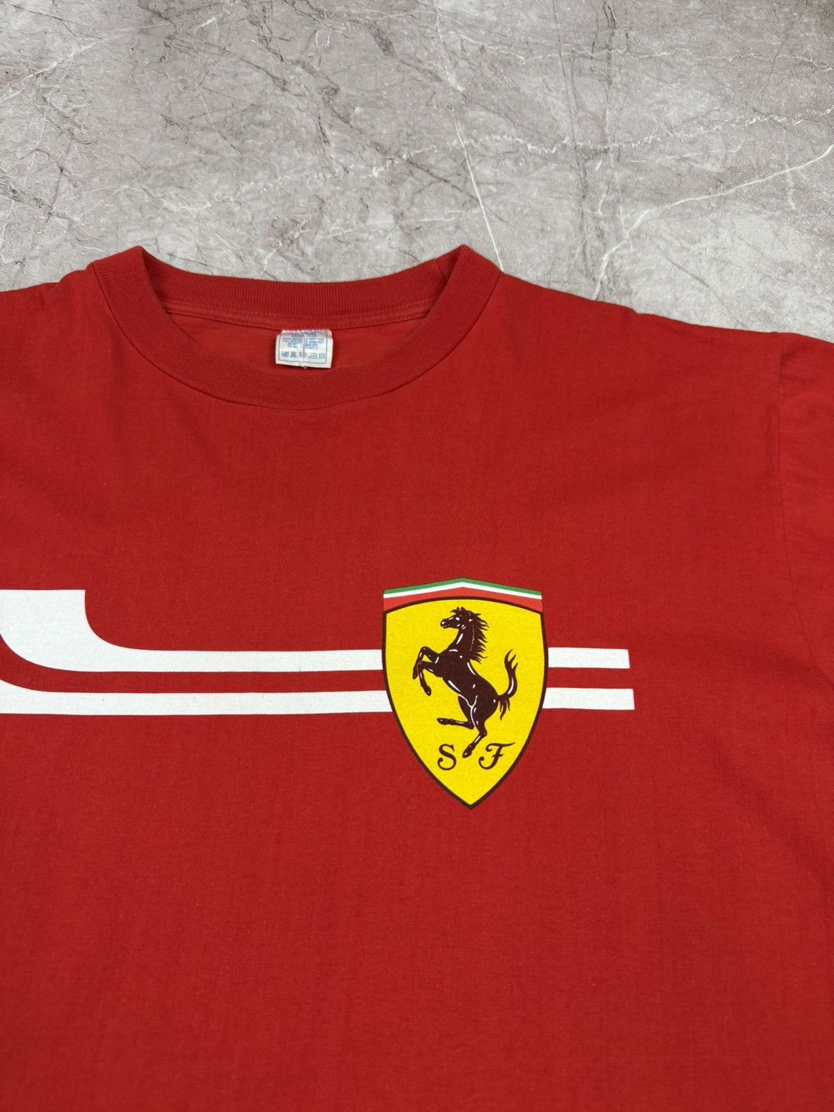 Ferrari Ferrari vintage t-shirt size XL Size US XL / EU 56 / 4 - 6 Thumbnail