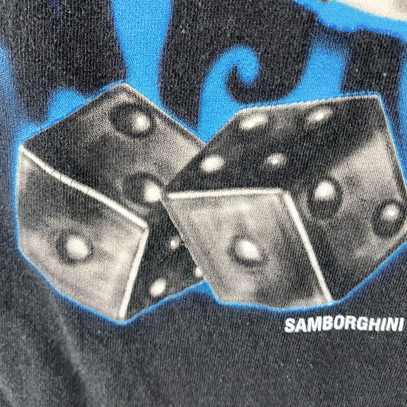 Lamborghini Samborghini Streetwear T-Shirt Men’s Large Black Graphic Print Lightning Skull Long Sleeve Size US L / EU 52-54 / 3 - 7 Thumbnail