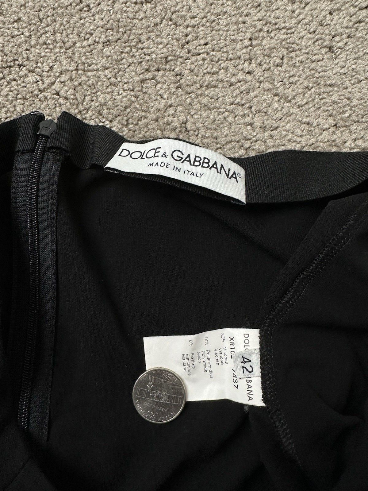 Dolce & Gabbana Womens DOLCE & GABBANA maxi skirt, Made In Italy, Size 42 Size 28" / US 6 / IT 42 - 5 Thumbnail