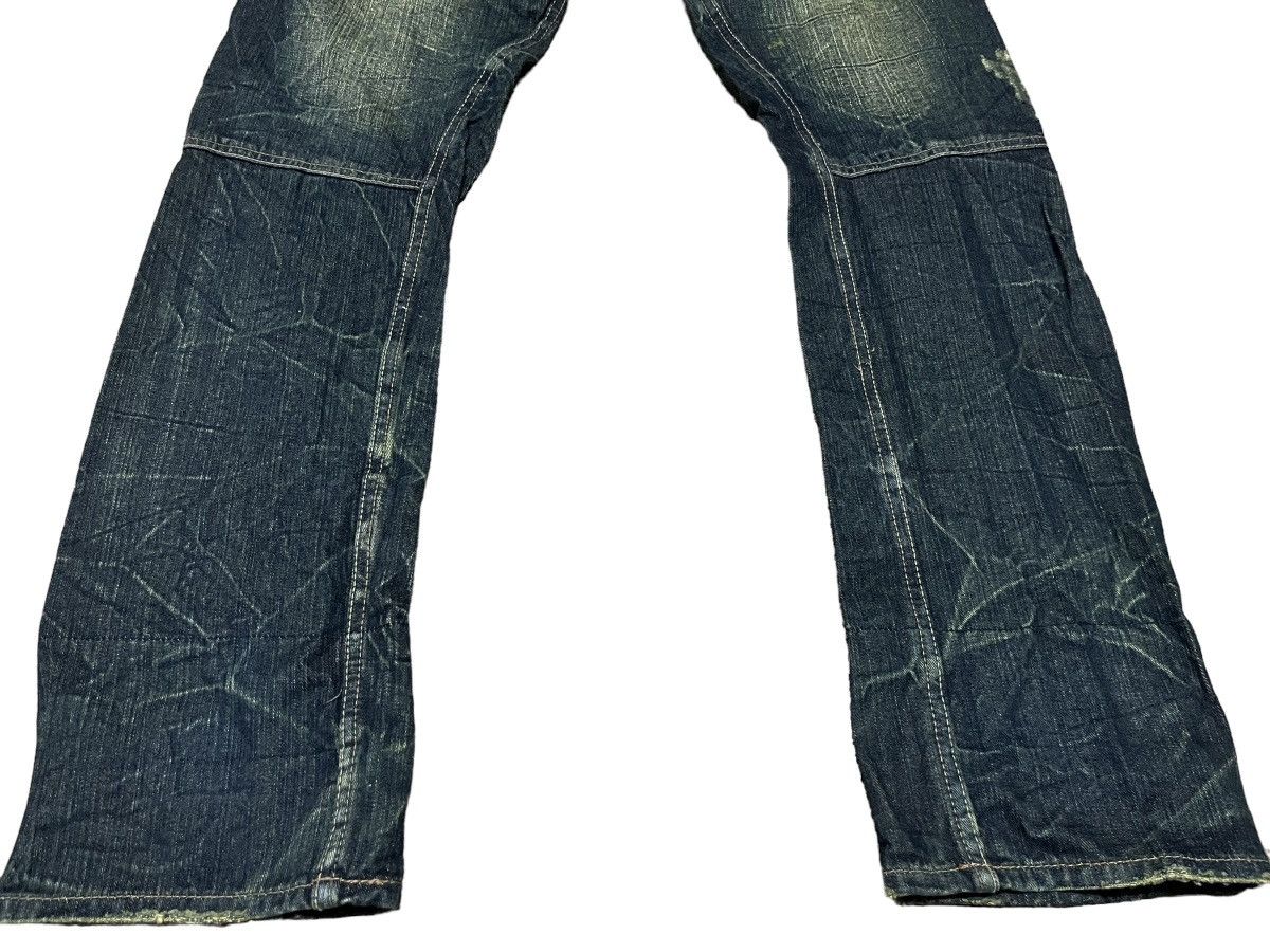 Japanese Brand DOMINATE HAND CRAFT DOUBLE WAIST STYLE JEANS Size US 34 / EU 50 - 8 Thumbnail