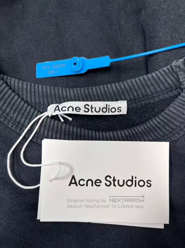 Acne Studios Acne Studios Logo Lettering Pullover Hoodie - Black Size US XS / EU 42 / 0 - 5 Thumbnail