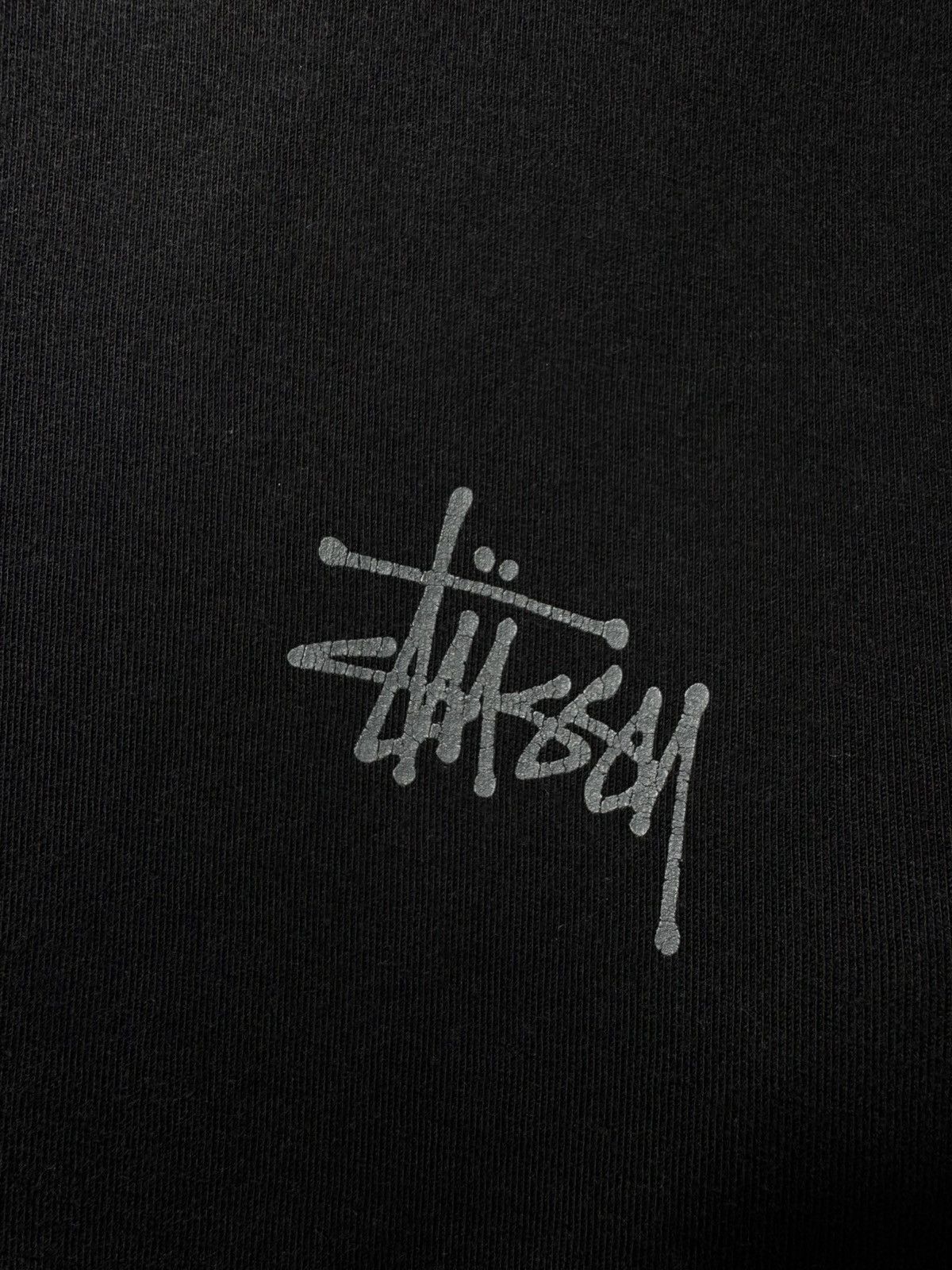 Stussy Stussy Vintage Streetwear Big Logo Black T-Shirt y2k Size US M / EU 48-50 / 2 - 7 Thumbnail