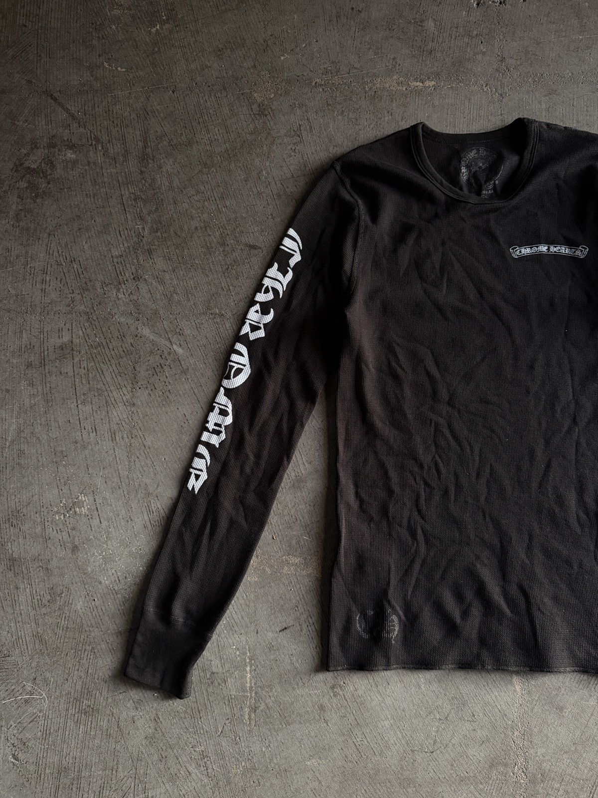 Chrome Hearts Chrome Hearts Classic Logo Thermal Longsleeve Size US M / EU 48-50 / 2 - 8 Thumbnail