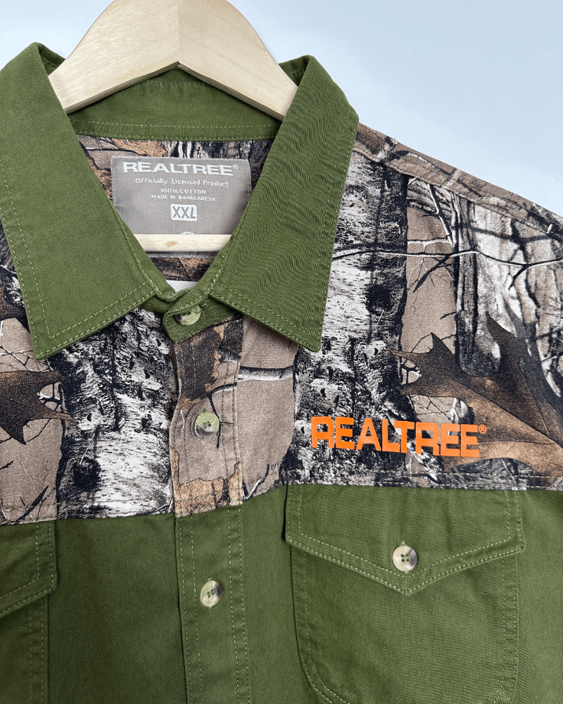 Realtree RealTree Camo Button-Up Cut-Off Vest - Size 2XL / XXL Size US XXL / EU 58 / 5 - 4 Thumbnail