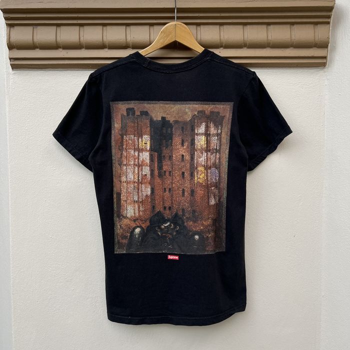 Supreme Supreme Martin Wong Big Heat Tee Black Grailed