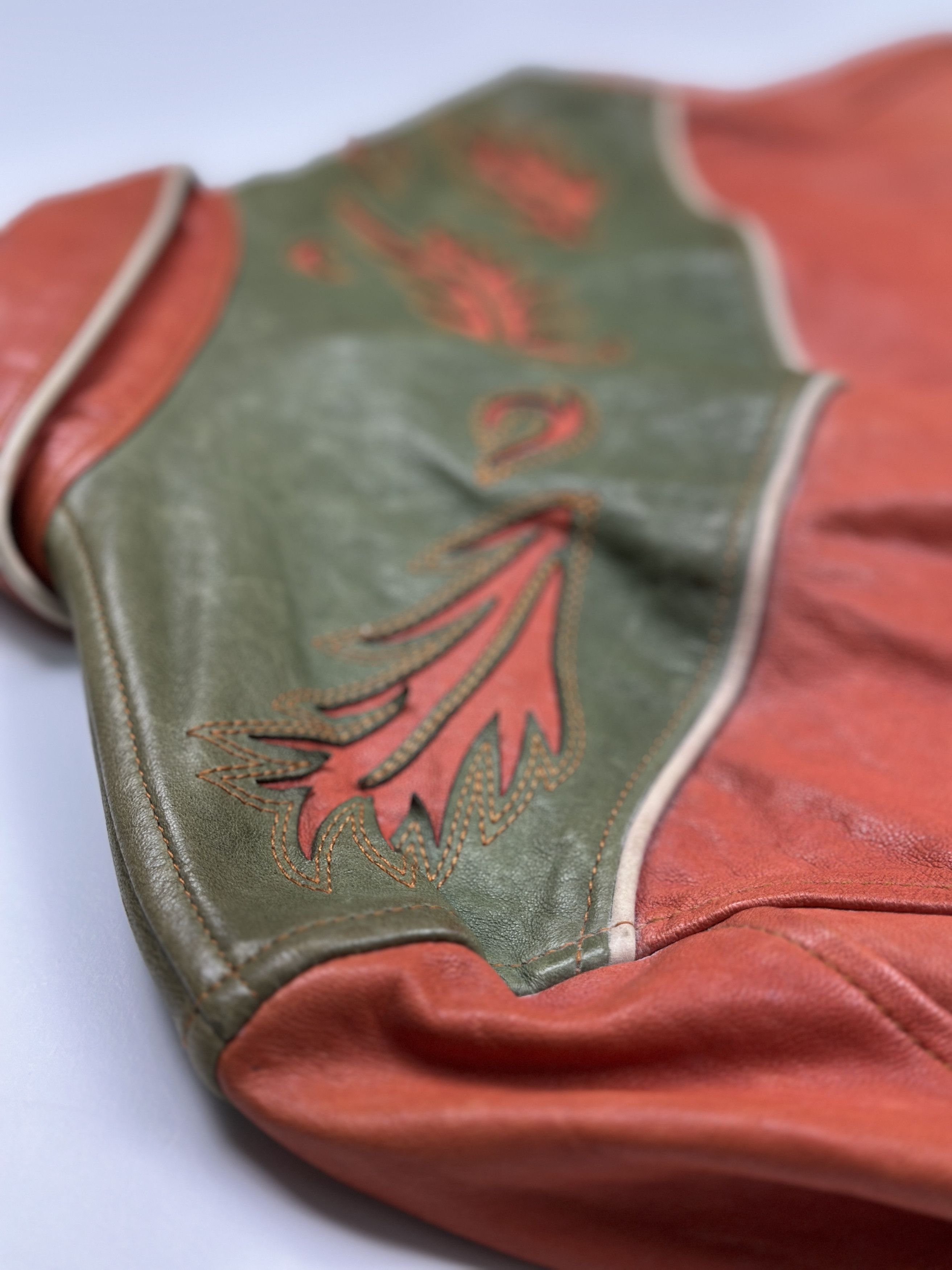 Ralph Lauren Ralph Lauren Orange And Green Cowboy Jacket Size XS / US 0-2 / IT 36-38 - 4 Thumbnail