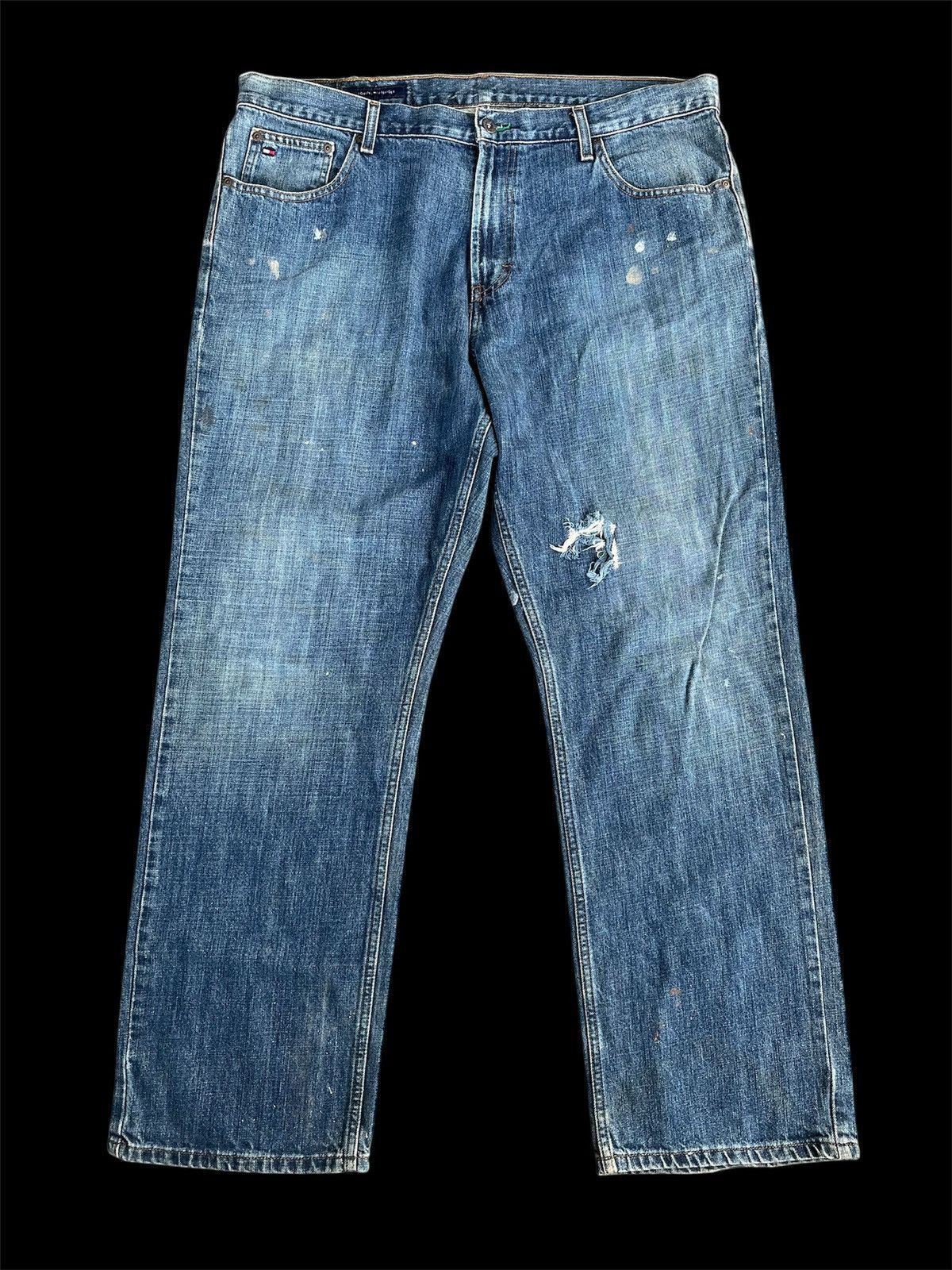 Tommy Hilfiger × Vintage Baggy Tommy Hilfiger Denim Size US 38 / EU 54 - 1 Thumbnail