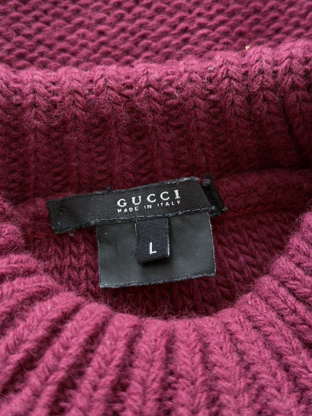 Gucci Gucci By Tom Ford Wool Knit Turtleneck Sweater Size US L / EU 52-54 / 3 - 6 Thumbnail