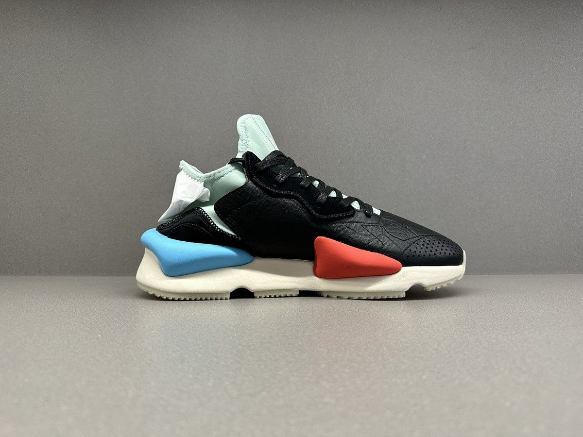 Y-3 Adidas Y-3 Kaiwa Black Blush Green Size US 8.5 / EU 41-42 - 6 Thumbnail