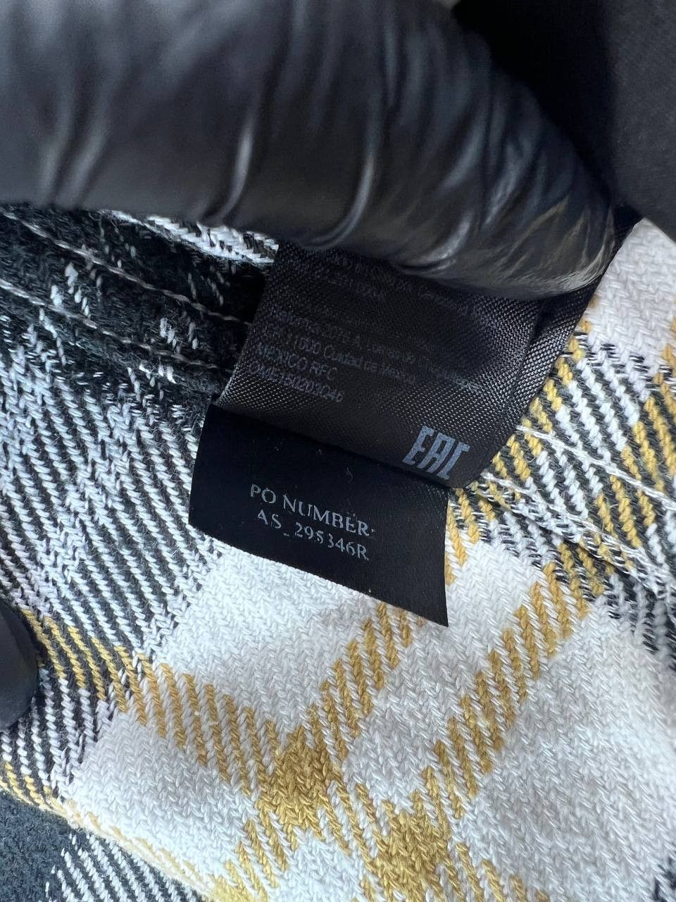 Allsaints AllSaints Men's Oversized Check Flannel Shirt Long Size L Size US L / EU 52-54 / 3 - 3 Thumbnail