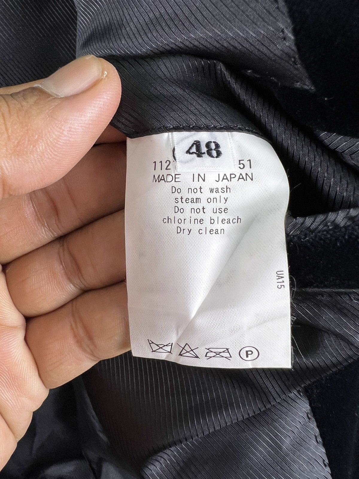 BEAUTY&YOUTH 🔥 United Arrows Japan Black Velvet Blazer Jacket Size US S / EU 44-46 / 1 - 8 Thumbnail