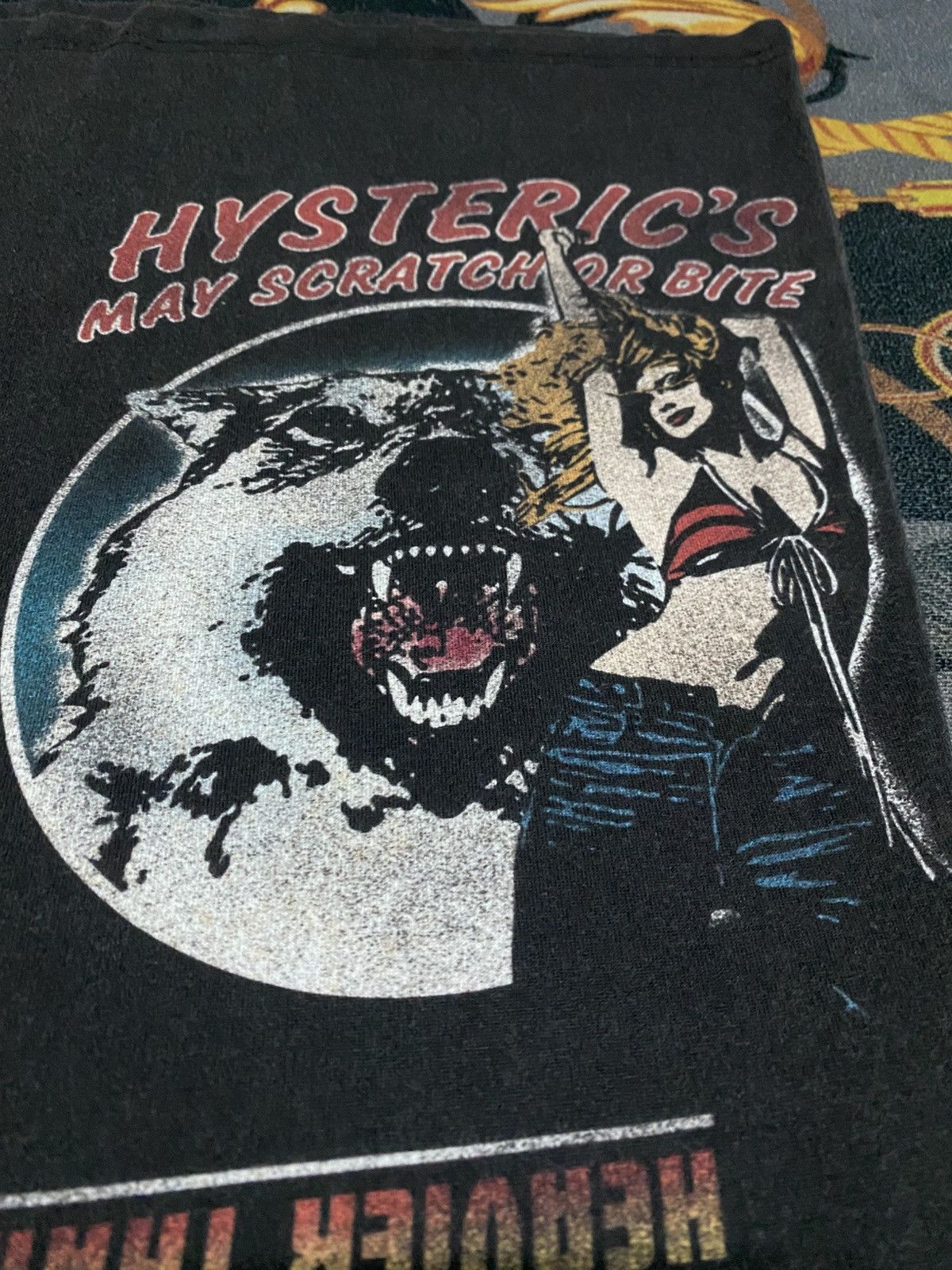 Hysteric Glamour Hysteric Glamour Monster Of Rock Metal Full Print T Shirt Size US L / EU 52-54 / 3 - 10 Thumbnail