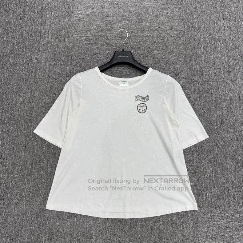 Chanel Chanel Crystal Embroidered Short Sleeve Top. Size US XS / EU 42 / 0 - 1 Thumbnail